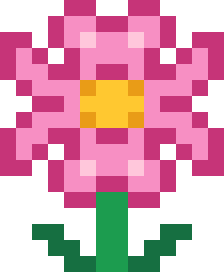 コスモスのドット絵