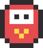 小さいだるまのドット絵