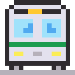 電車のドット絵