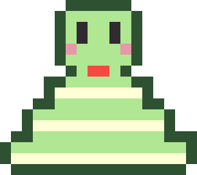 へび（巳・干支）のドット絵