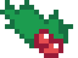ヒイラギのドット絵