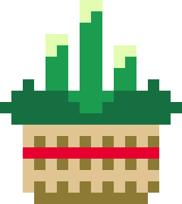 門松のドット絵