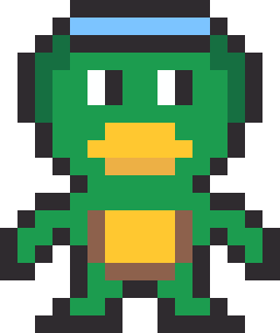 河童のドット絵