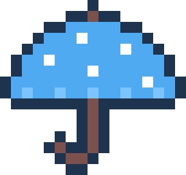 傘のドット絵