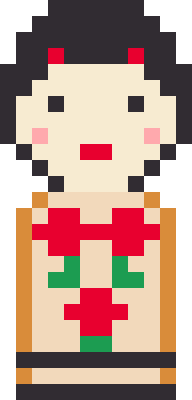 こけしのドット絵