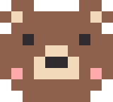 小さいくまのドット絵