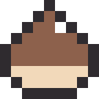 小さい栗のドット絵