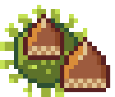 栗といが栗のドット絵