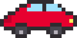 車のドット絵