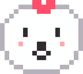 マルチーズのドット絵