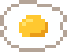 目玉焼きのドット絵