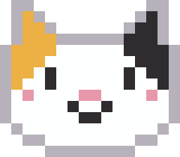三毛ねこのドット絵