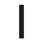 小さいもみじのドット絵（白黒）