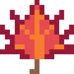 もみじのドット絵