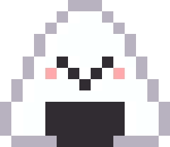 にこにこおにぎりのドット絵