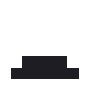 おにぎり（ミニ）のドット絵（白黒）
