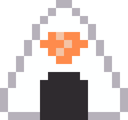 鮭おにぎりのドット絵