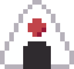 梅おにぎりのドット絵