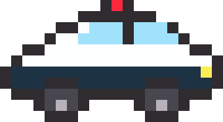 パトカーのドット絵