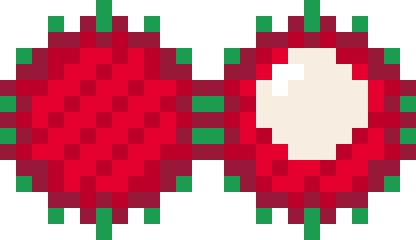 ランブータンのドット絵