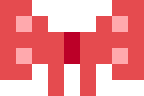 リボン(ミニ)のドット絵
