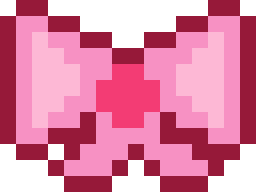 リボンのドット絵