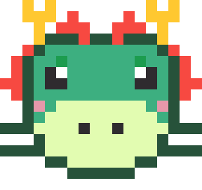 たつ（辰・干支）のドット絵