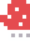 小さい手袋（ミトン）のドット絵