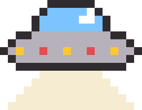 UFOのドット絵
