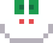 小さい雪うさぎのドット絵